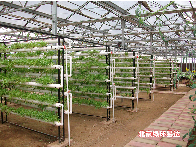 立体无土栽培设施—管道式水培